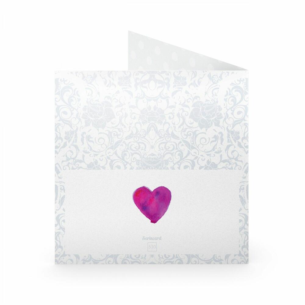 Открытка Scrincard Лепестки роз